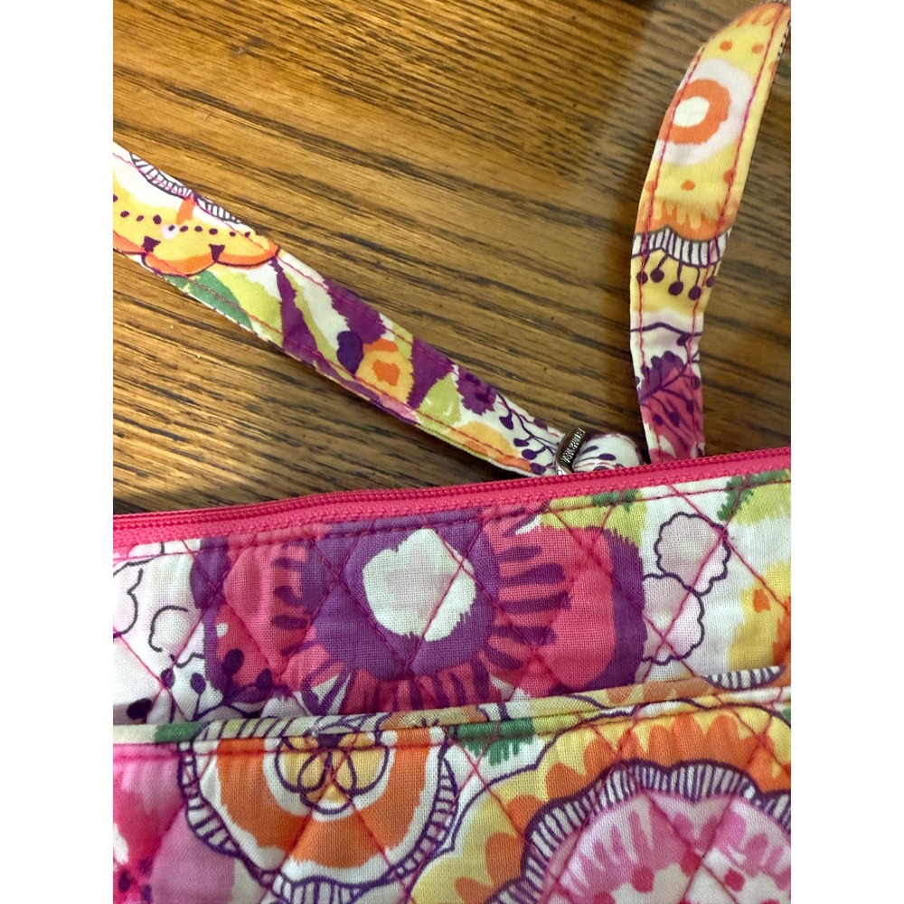 Vera Bradley Little Hipster Crossbody Bag in Clementine floral and paisley - Picture 11 of 16